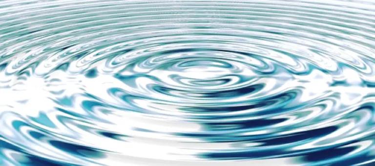 ever increasing circular waves high contrast filtered image